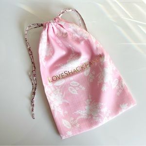 LoveShackFancy Pink Floral DustBag